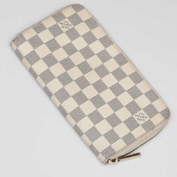 Louis Vuitton Damier Azur Canvas Zippy Organizer Wallet - Picture 2 of 8